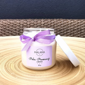 Pola Prowansji - Klasyczna świeca sojowa 165g